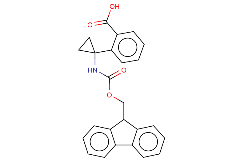 2-(1-{[(9H-fluoren-9-ylmethoxy)carbonyl]amino}cyclopropyl)benzoic acid