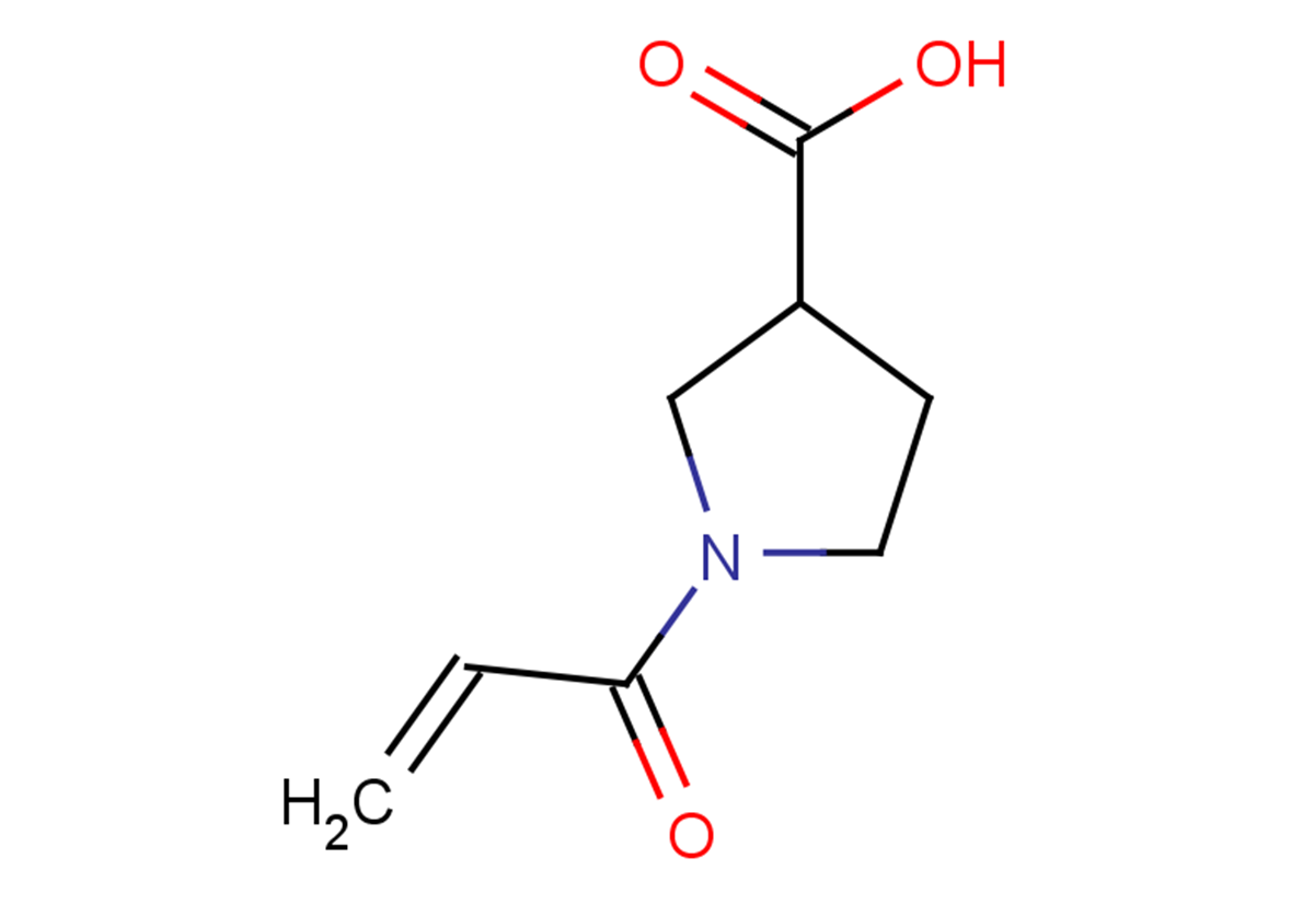 1-(prop-2-enoyl)pyrrolidine-3-carboxylic acid