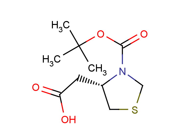 2-[(4S)-3-[(tert-butoxy)carbonyl]-1,3-thiazolidin-4-yl]acetic acid