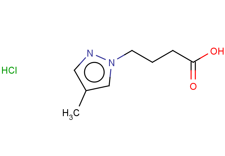 4-(4-methyl-1H-pyrazol-1-yl)butanoic acid hydrochloride