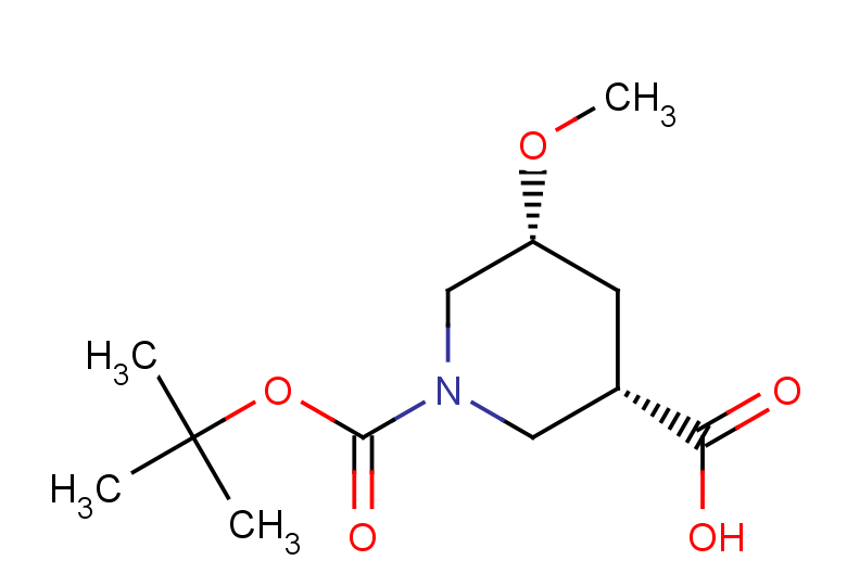 (3S,5R)-1-[(tert-butoxy)carbonyl]-5-methoxypiperidine-3-carboxylic acid