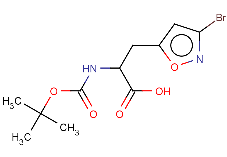 3-(3-bromo-1,2-oxazol-5-yl)-2-{[(tert-butoxy)carbonyl]amino}propanoic acid