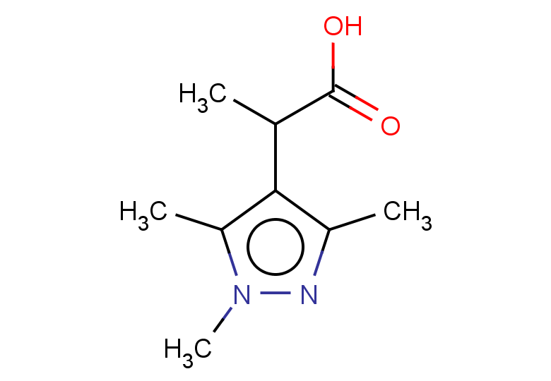 2-(trimethyl-1H-pyrazol-4-yl)propanoic acid
