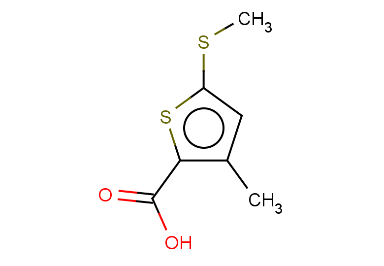 3-methyl-5-(methylsulfanyl)thiophene-2-carboxylic acid