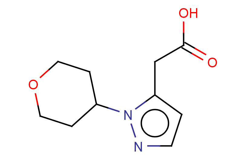 2-[1-(oxan-4-yl)-1H-pyrazol-5-yl]acetic acid