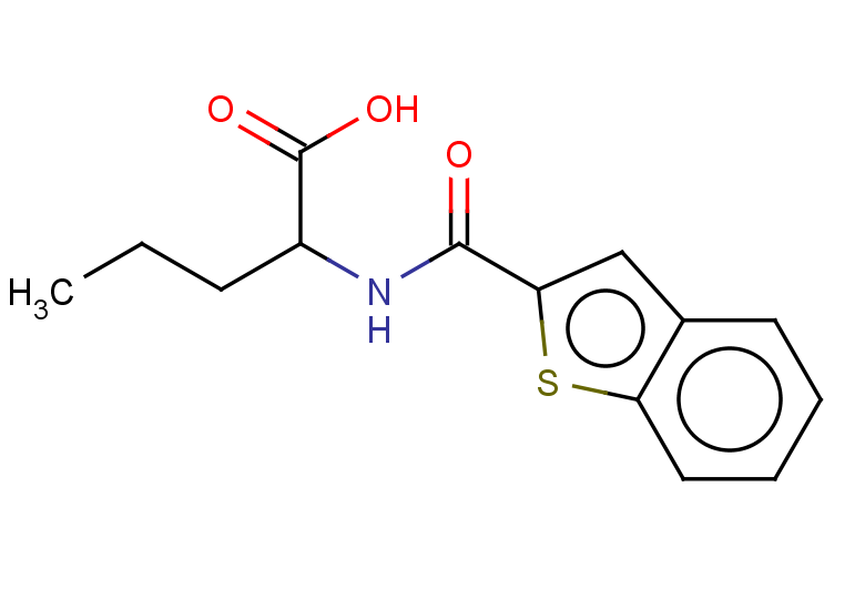 2-(1-benzothiophen-2-ylformamido)pentanoic acid