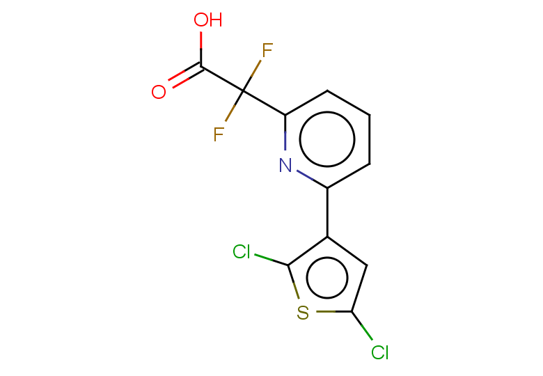 2-[6-(2,5-dichlorothiophen-3-yl)pyridin-2-yl]-2,2-difluoroacetic acid
