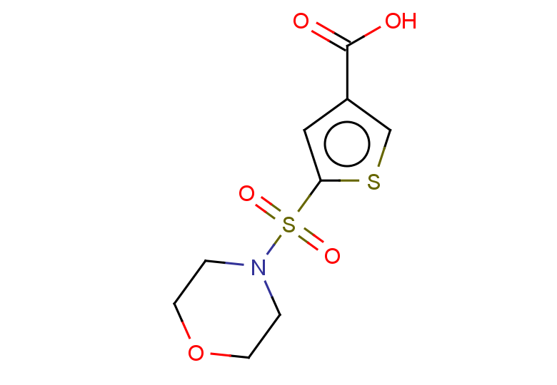 5-(morpholine-4-sulfonyl)thiophene-3-carboxylic acid