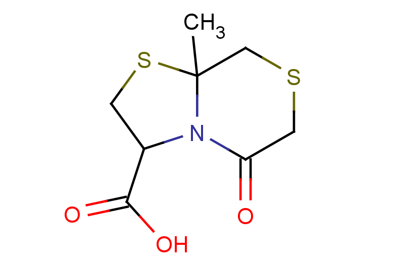 8a-methyl-5-oxo-hexahydro-[1,3]thiazolo[2,3-c]thiomorpholine-3-carboxylic acid