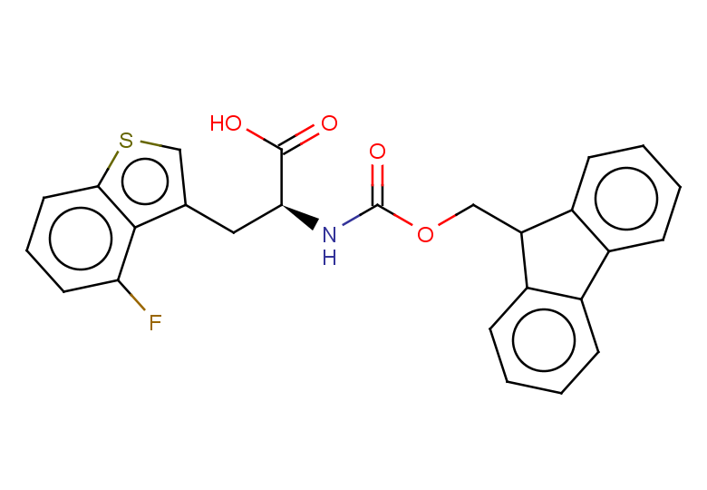 (2S)-2-({[(9H-fluoren-9-yl)methoxy]carbonyl}amino)-3-(4-fluoro-1-benzothiophen-3-yl)propanoic acid