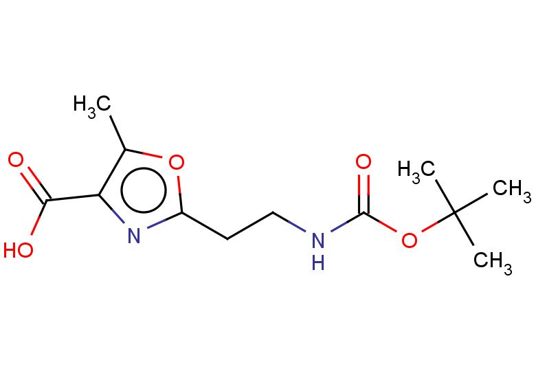 2-(2-{[(tert-butoxy)carbonyl]amino}ethyl)-5-methyl-1,3-oxazole-4-carboxylic acid