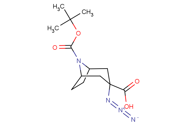 3-azido-8-[(tert-butoxy)carbonyl]-8-azabicyclo[3.2.1]octane-3-carboxylic acid