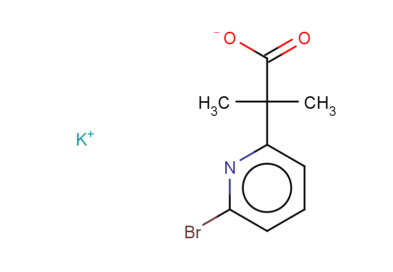 potassium 2-(6-bromopyridin-2-yl)-2-methylpropanoate