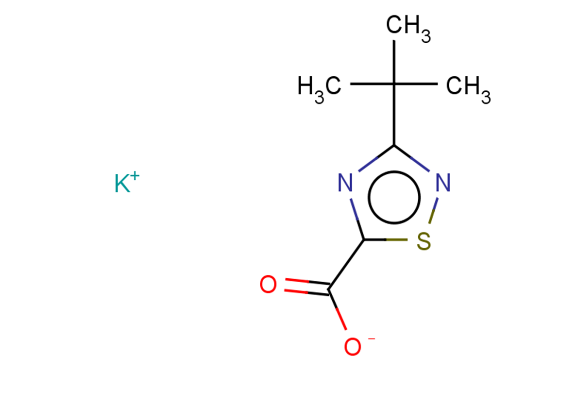 potassium 3-tert-butyl-1,2,4-thiadiazole-5-carboxylate