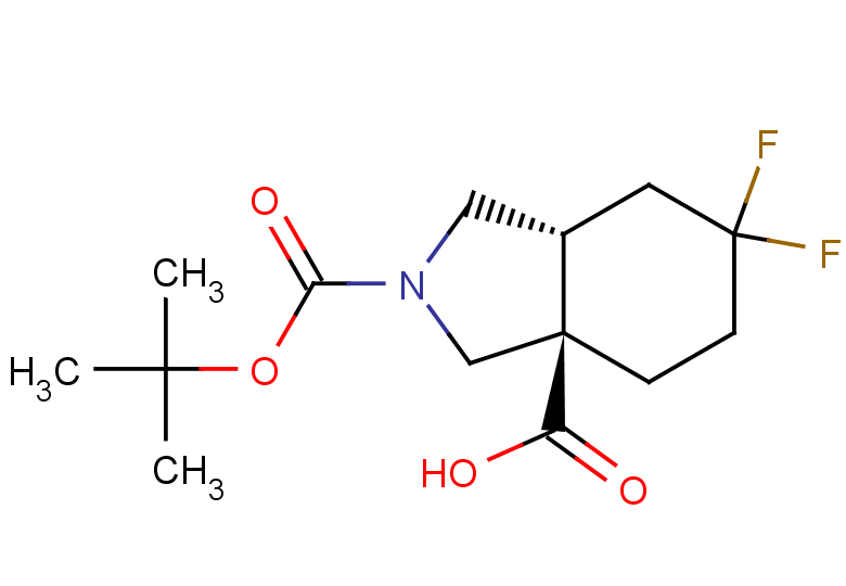 (3aR,7aR)-2-[(tert-butoxy)carbonyl]-6,6-difluoro-octahydro-1H-isoindole-3a-carboxylic acid