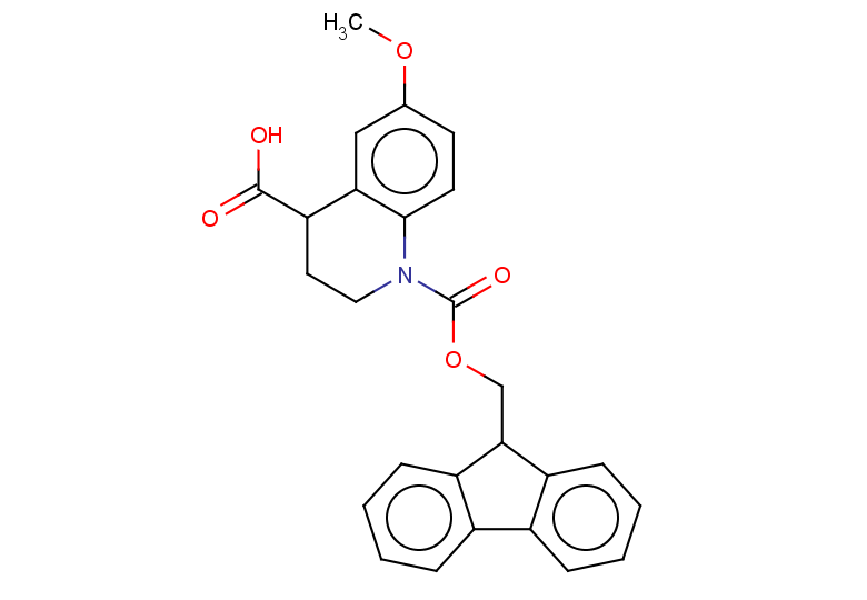 1-[(9H-fluoren-9-ylmethoxy)carbonyl]-6-methoxy-1,2,3,4-tetrahydroquinoline-4-carboxylic acid