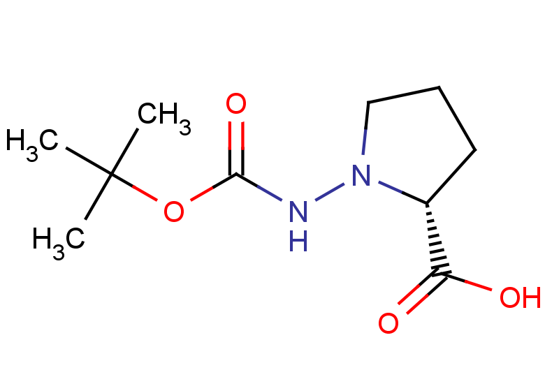 (2R)-1-{[(tert-butoxy)carbonyl]amino}pyrrolidine-2-carboxylic acid