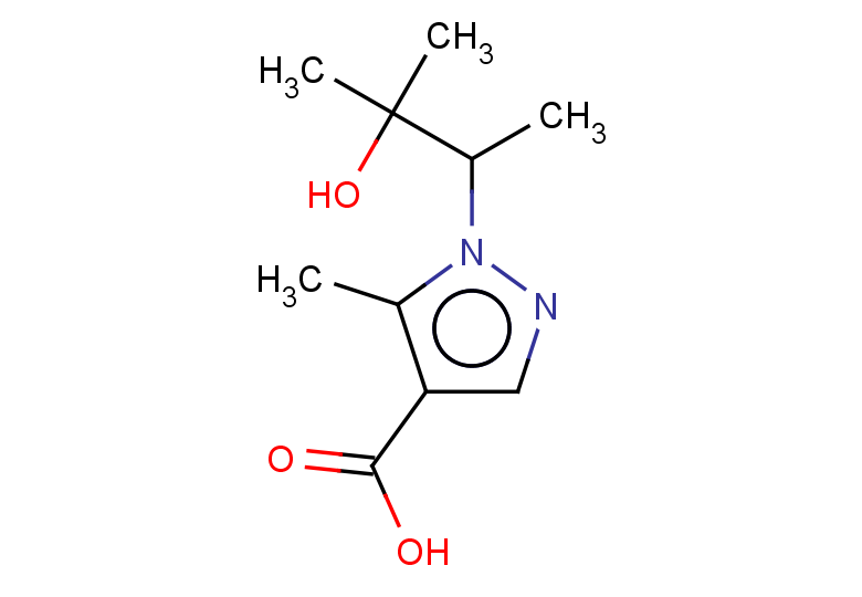 1-(3-hydroxy-3-methylbutan-2-yl)-5-methyl-1H-pyrazole-4-carboxylic acid