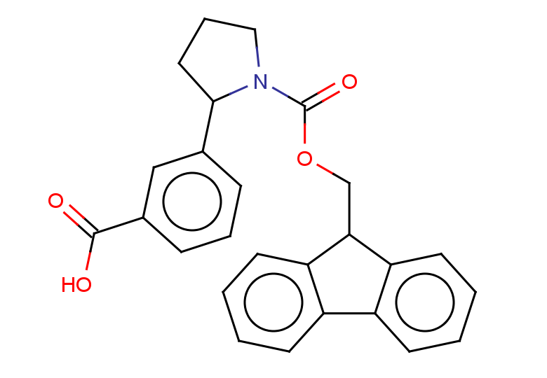 3-{1-[(9H-fluoren-9-ylmethoxy)carbonyl]pyrrolidin-2-yl}benzoic acid
