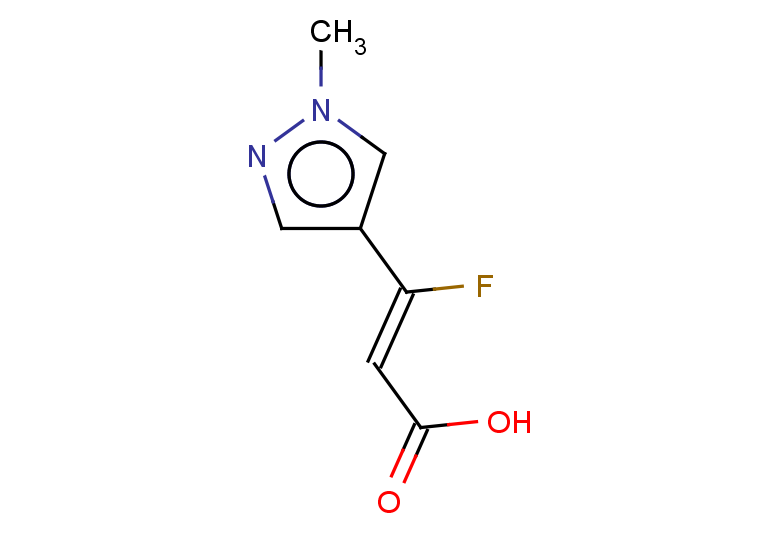 (2Z)-3-fluoro-3-(1-methyl-1H-pyrazol-4-yl)prop-2-enoic acid