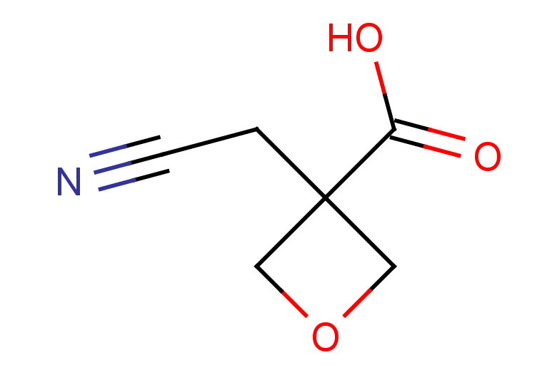 3-(cyanomethyl)oxetane-3-carboxylic acid