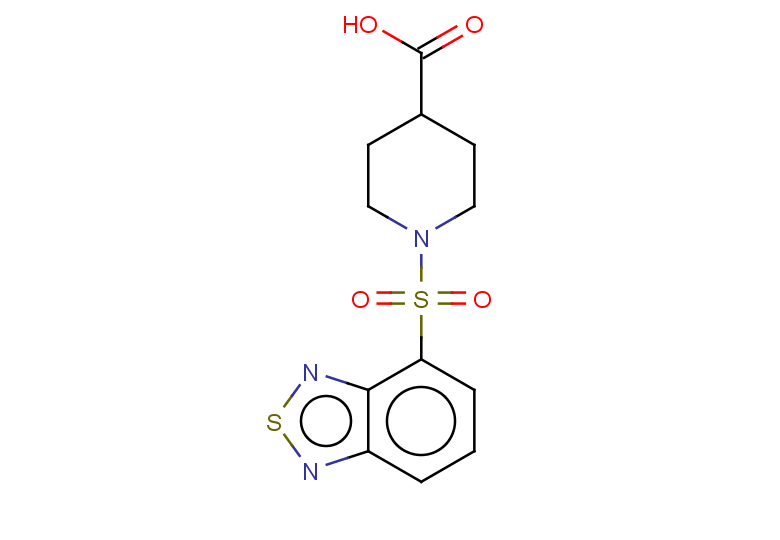 1-(2,1,3-benzothiadiazole-4-sulfonyl)piperidine-4-carboxylic acid