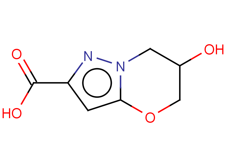 6-hydroxy-5H,6H,7H-pyrazolo[3,2-b][1,3]oxazine-2-carboxylic acid
