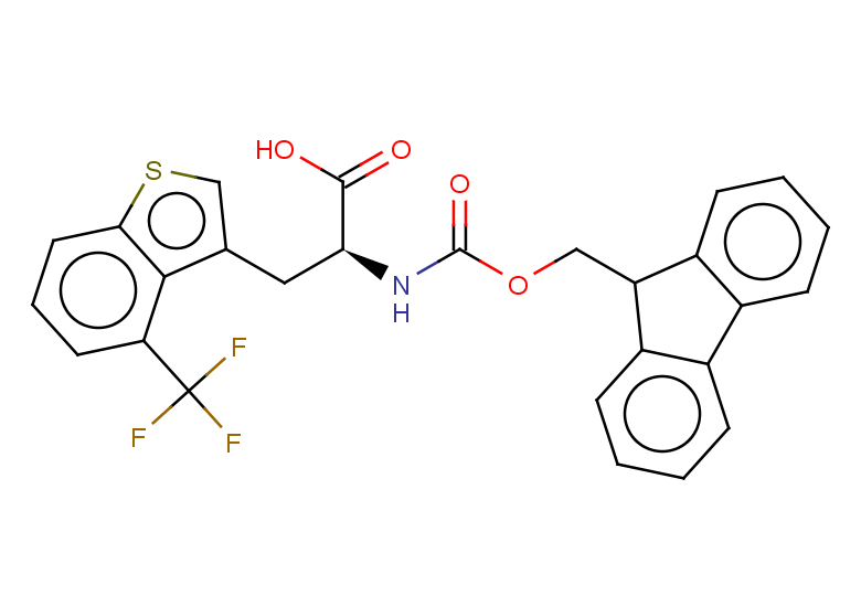 (2S)-2-({[(9H-fluoren-9-yl)methoxy]carbonyl}amino)-3-[4-(trifluoromethyl)-1-benzothiophen-3-yl]propanoic acid