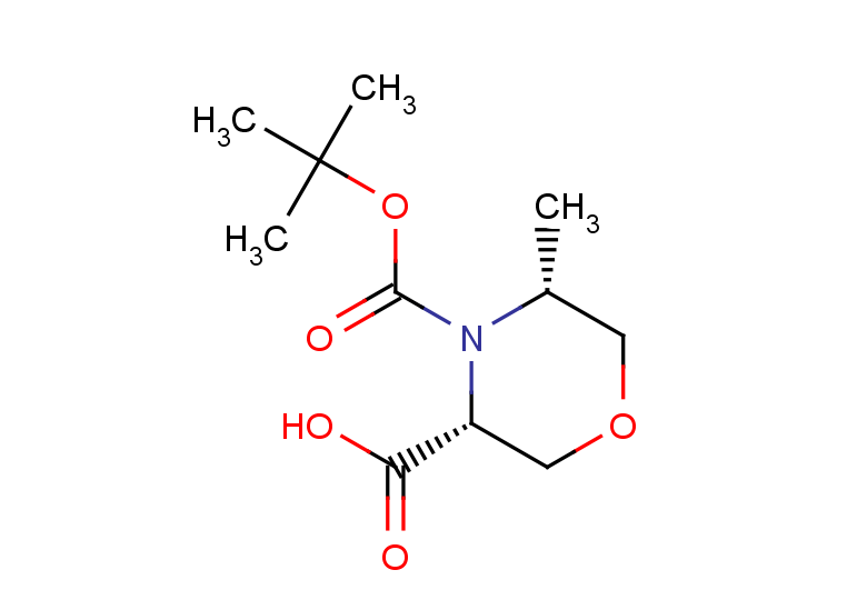 (3R,5R)-4-[(tert-butoxy)carbonyl]-5-methylmorpholine-3-carboxylic acid