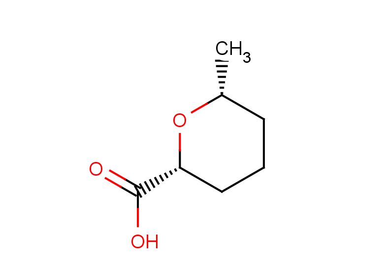 (2R,6R)-6-methyloxane-2-carboxylic acid