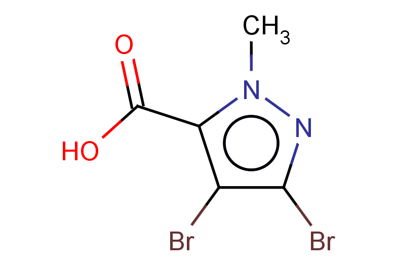 3,4-dibromo-1-methyl-1H-pyrazole-5-carboxylic acid