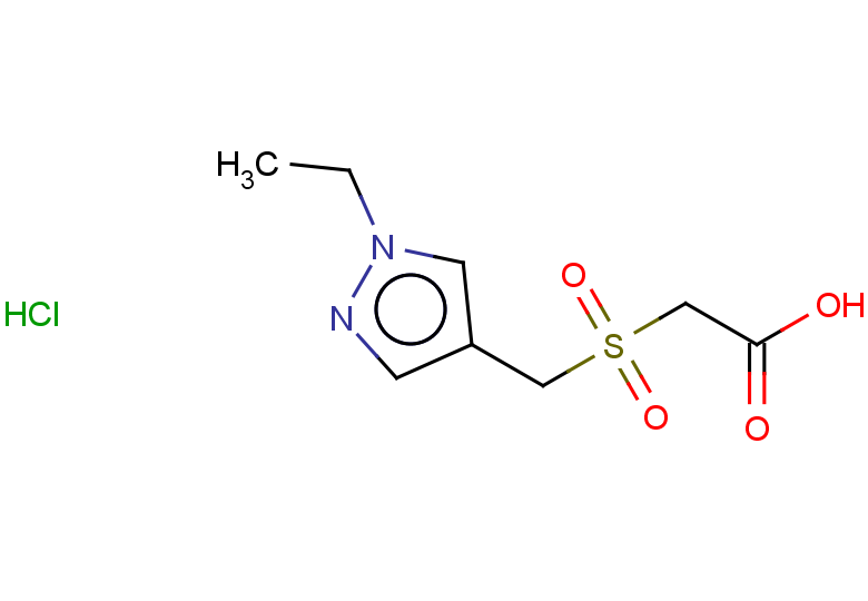 2-[(1-ethyl-1H-pyrazol-4-yl)methanesulfonyl]acetic acid hydrochloride