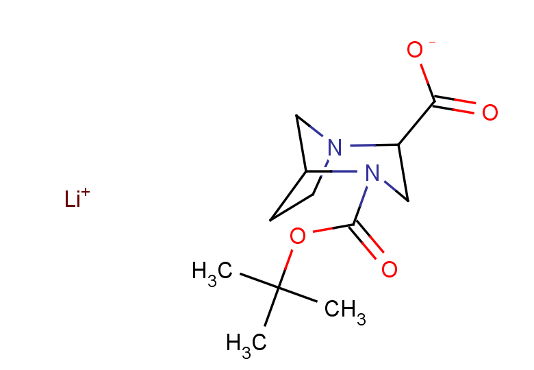 lithium(1+) 4-[(tert-butoxy)carbonyl]-1,4-diazabicyclo[3.2.1]octane-2-carboxylate
