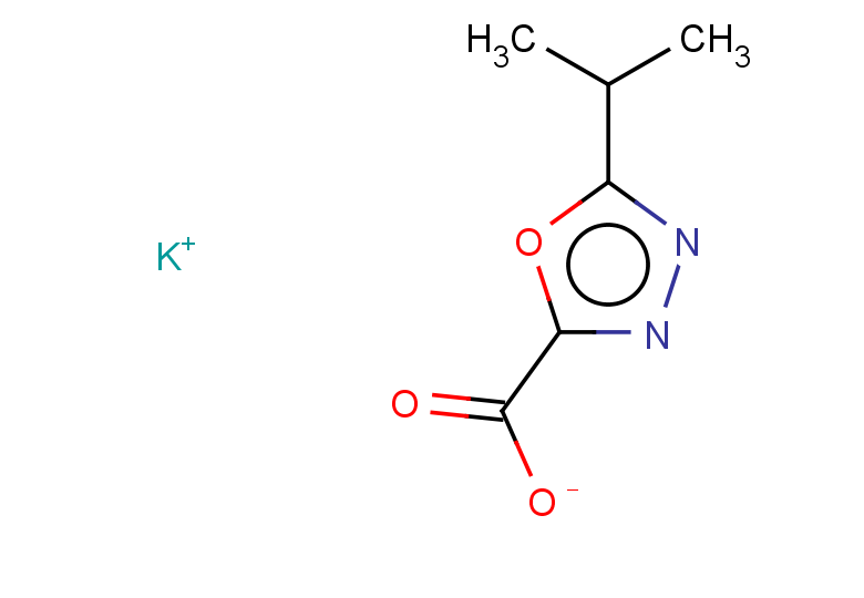 potassium 5-(propan-2-yl)-1,3,4-oxadiazole-2-carboxylate