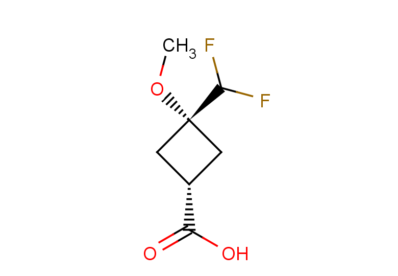 3-(difluoromethyl)-3-methoxycyclobutane-1-carboxylic acid