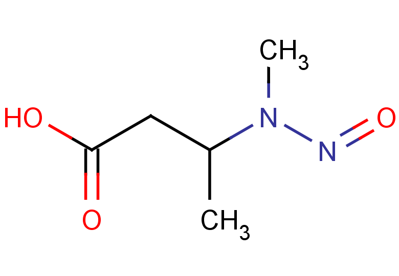 3-[methyl(nitroso)amino]butanoic acid
