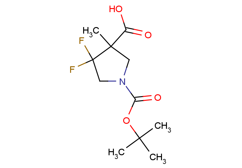 1-[(tert-butoxy)carbonyl]-4,4-difluoro-3-methylpyrrolidine-3-carboxylic acid