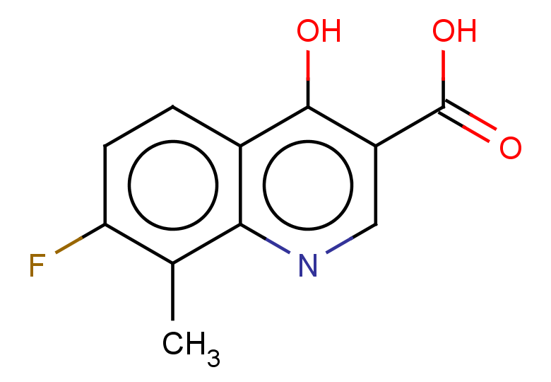 7-fluoro-4-hydroxy-8-methylquinoline-3-carboxylic acid