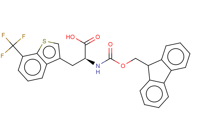 (2S)-2-({[(9H-fluoren-9-yl)methoxy]carbonyl}amino)-3-[7-(trifluoromethyl)-1-benzothiophen-3-yl]propanoic acid