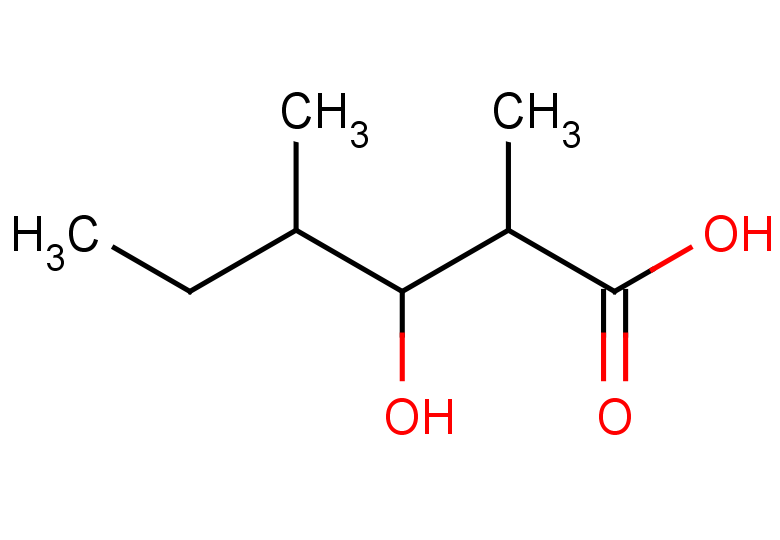 3-hydroxy-2,4-dimethylhexanoic acid
