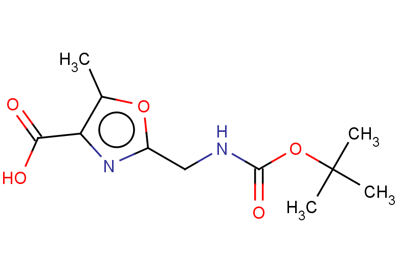 2-({[(tert-butoxy)carbonyl]amino}methyl)-5-methyl-1,3-oxazole-4-carboxylic acid