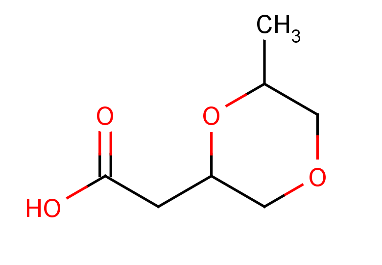 2-(6-methyl-1,4-dioxan-2-yl)acetic acid