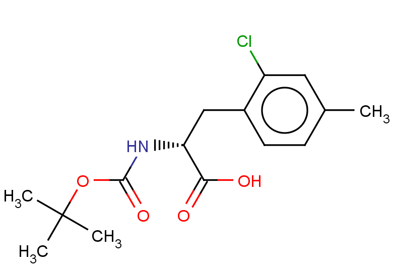 (2R)-2-{[(tert-butoxy)carbonyl]amino}-3-(2-chloro-4-methylphenyl)propanoic acid