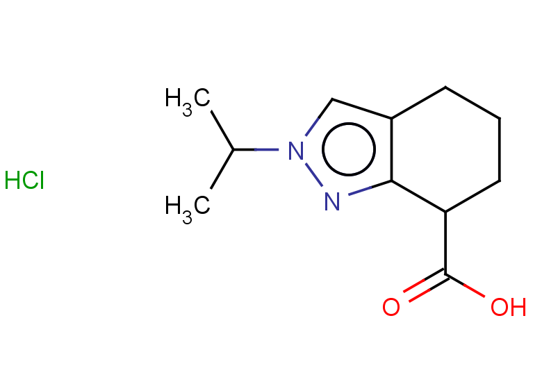 2-(propan-2-yl)-4,5,6,7-tetrahydro-2H-indazole-7-carboxylic acid hydrochloride