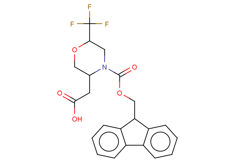 2-{4-[(9H-fluoren-9-ylmethoxy)carbonyl]-6-(trifluoromethyl)morpholin-3-yl}acetic acid