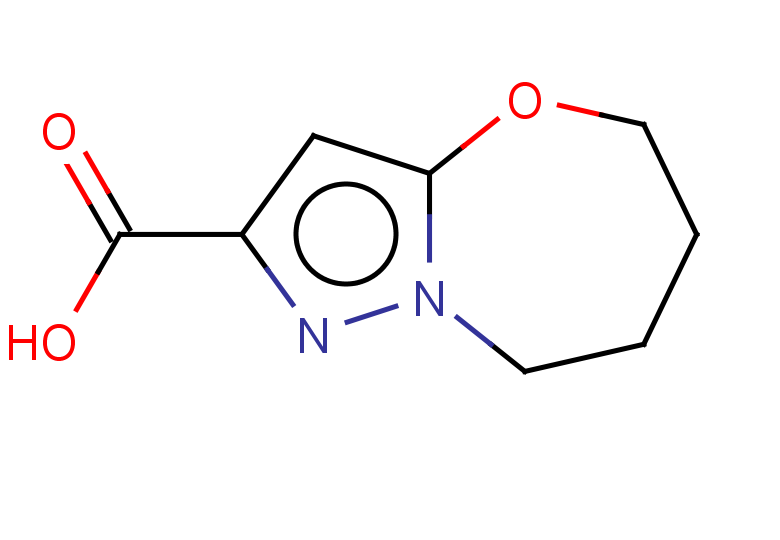 5H,6H,7H,8H-pyrazolo[3,2-b][1,3]oxazepine-2-carboxylic acid