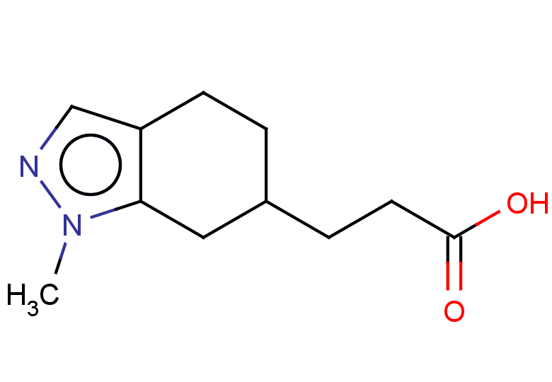 3-(1-methyl-4,5,6,7-tetrahydro-1H-indazol-6-yl)propanoic acid