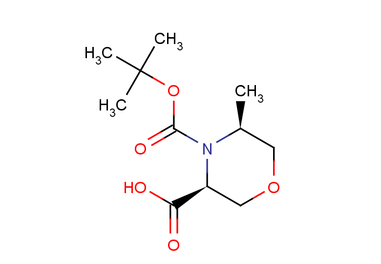 (3S,5S)-4-[(tert-butoxy)carbonyl]-5-methylmorpholine-3-carboxylic acid