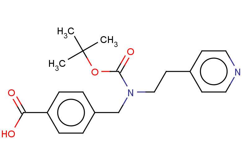 4-({[(tert-butoxy)carbonyl][2-(pyridin-4-yl)ethyl]amino}methyl)benzoic acid