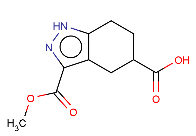 3-(methoxycarbonyl)-4,5,6,7-tetrahydro-1H-indazole-5-carboxylic acid
